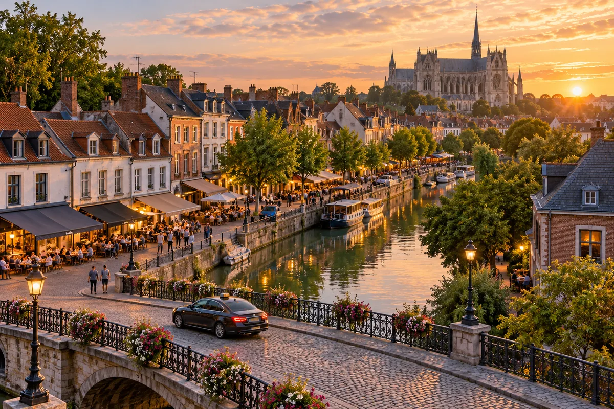 Trajet vers Amiens