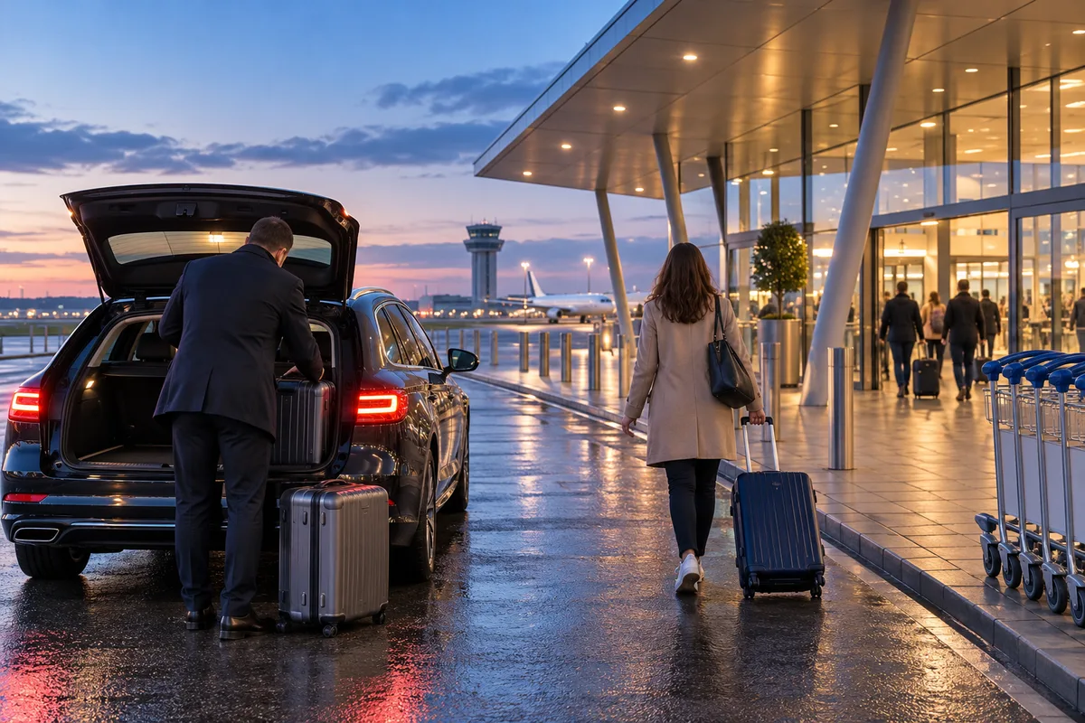 Trajet en taxi vers Aéroport Lille-Lesquin