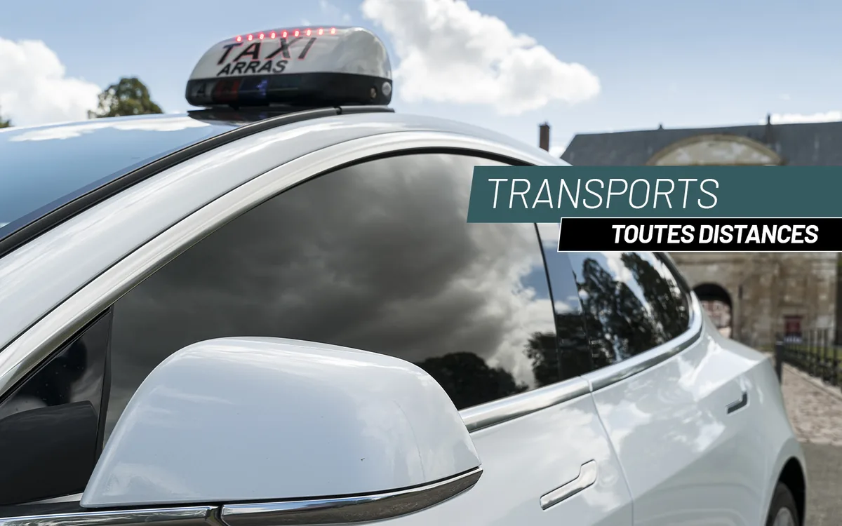 Illustration : Préparer une demande de taxi à Arras